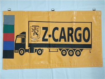 z-cargo carreta 3 eixos 15,0x4,5 - Cor. Preto/Preto