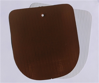 Solflex Dupla Face PZL 280 UV-BR-28 -Toq. 50 -Brilho- Larg. 1,40M - Esp. 0,28 -Marrom Terra-Bob.50M