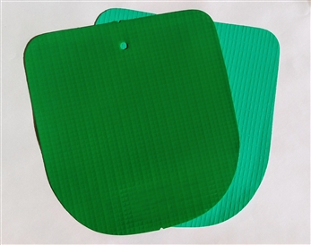 Solflex Dupla Face DF PZL 1000 UVF-43 Toq.50 Brilho Larg.1,40M Esp. 0,43 Verde Bandeira-Bob. 40M