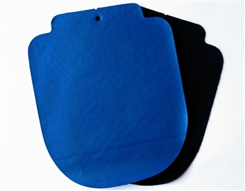Geocomposto Textil Fosco Soldável M60 Color-Toq.58 -M120 -Larg.1,40+3,5M-Esp.M60 -Azul Bic-Bob.25MT²