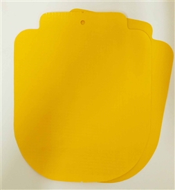 Solflex Dupla Face ToldoFlex PZL500MDAC 35 T:45 T500 - Fosco Esp: 0,35 Amarelo Ouro 50m