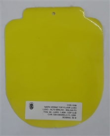 Napa Verniz Top Fluor Luxo - Toq. 44 - Alto Brilho - Larg. 1,40M - Esp. 0,30 - Amarelo Fluor2200 50M