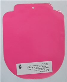 Napa Verniz Top Fluor Luxo - Toq. 44 - Alto Brilho - Larg. 1,40M - Esp. 0,30 - Pink FL2200 50M