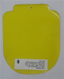 Napa Verniz Top Fluor Luxo - Toq. 44 - Alto Brilho - Larg. 1,40M - Esp. 0,30 - Amarelo FL2200 50M