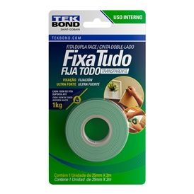 Fita ACR Dupla Face INT 25MMX2M Blister - 21121025202