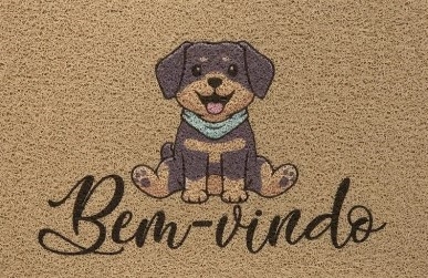 Vinil Pet Dog Cute 40CM X 60CM - 01PETDBV01