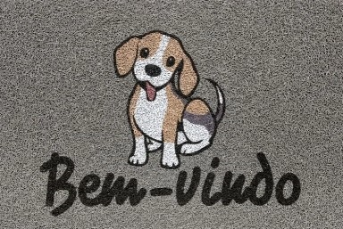 Vinil Pet Dog Welcome Beagle 40CM X 60CM - 01PETDWBG