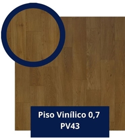 Piso Vinilico 2m x 25m PV43 Pequim 0,7MM - PV0043