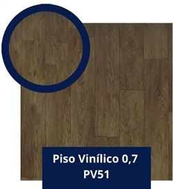 Piso Vinilico 2m x 25m PV51 Nova Iorque 0,7MM - PV0051