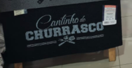 Vinil Super Print Catinho do Churrasco 40CM X 75CM - 01VISUPCDC