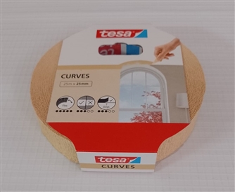 Fita S Face Crepe Curvas 25mm x 25m Papel Crepado - 56533-00001-01