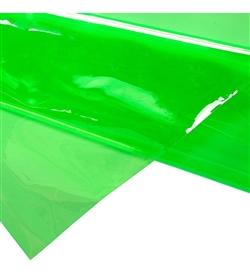 PVC cristal super transparente colorido - Esp. 0,40 - Verde