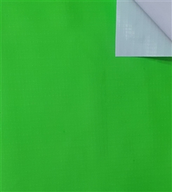 Lona Dupla Face Branco/Fluor PZL 280-28 1,40m x 50m T44 Verde Fluor 2200/Branco